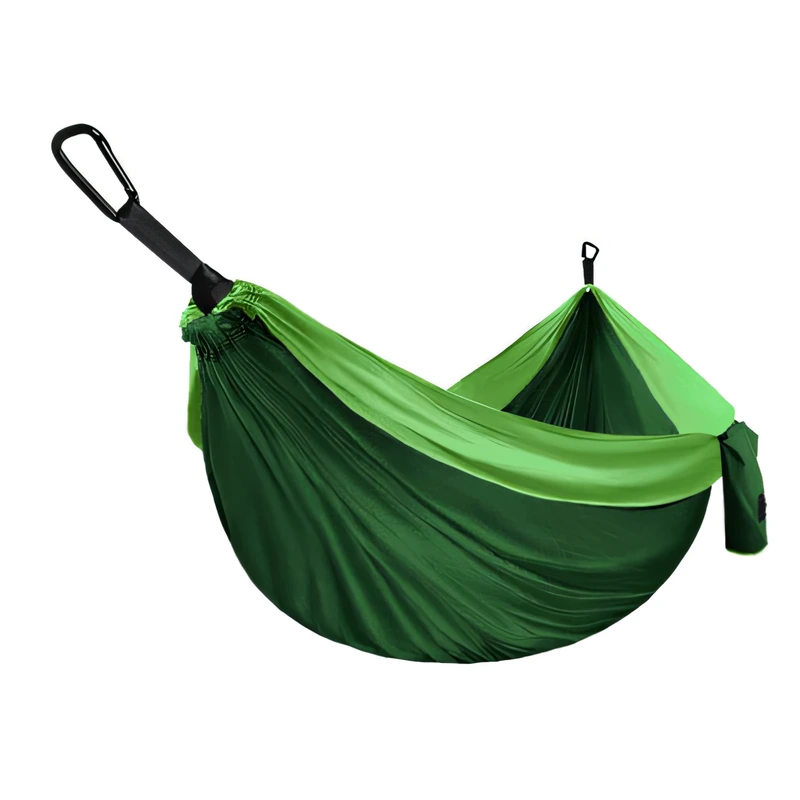 Rede de nylon ao ar livre Ultralight para acampamento de uma pessoa única 1