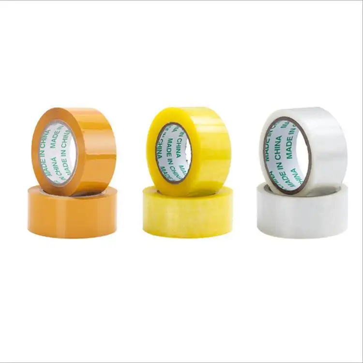 Waterproof Adhesive Tape Custom Logo Printed Clear and Brown Bopp Packing Adhesive Tapefactory Price 5