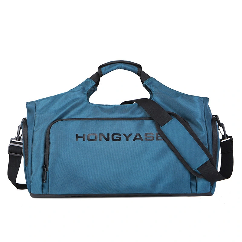 Factory Custom Luggage Sports Bag Men's Gym Bag With Shoe Compartment 1