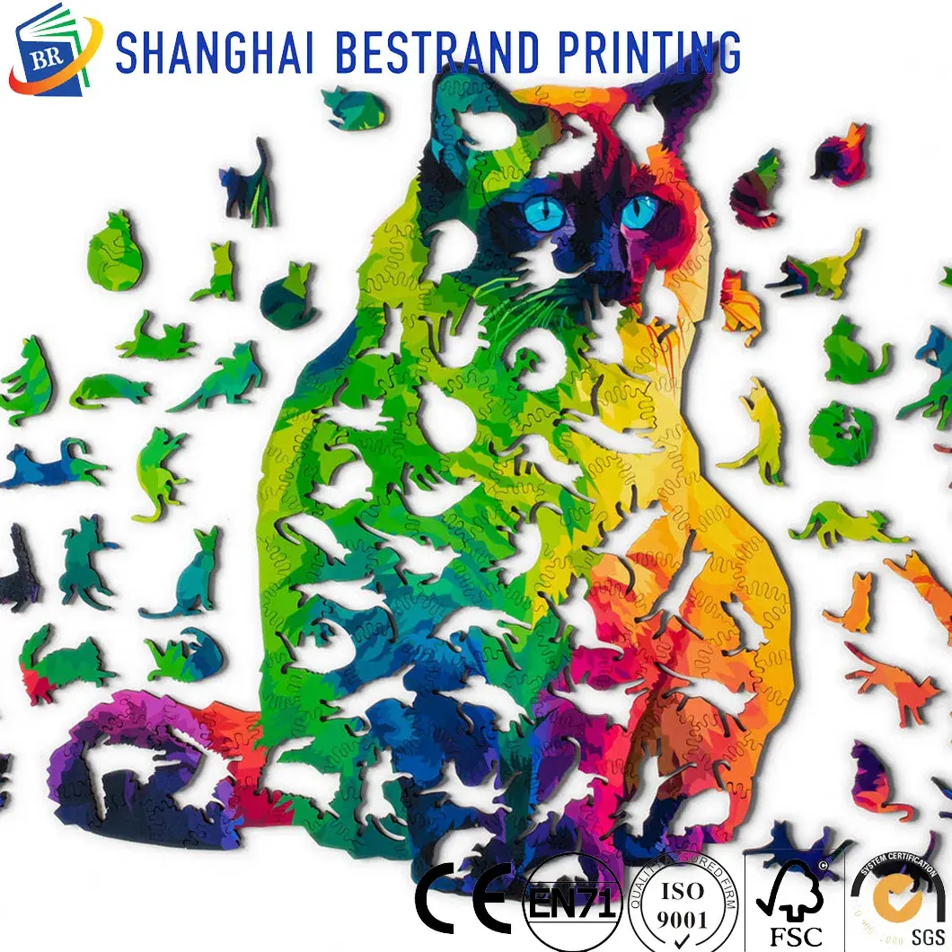 For Marketplace Fun Puzzle Games Film Lamination/Hot Stamping/Spot UV/Deboss/Embos by BESTRAND PRINTING 4