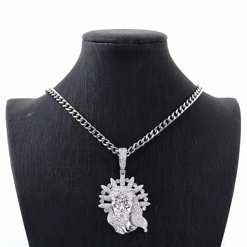 Custom Logo Necklace Fine Jewelry Pass Diamond Tester Iced Out Vvs Moissanite Hip Hop Pendant 10k Gold Vvs Moissanite Pendant 1