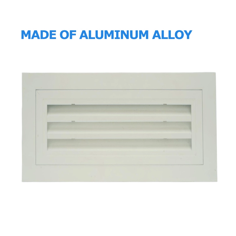 Louvered Return Air Grille Factory Price Aluminum Alloy 3