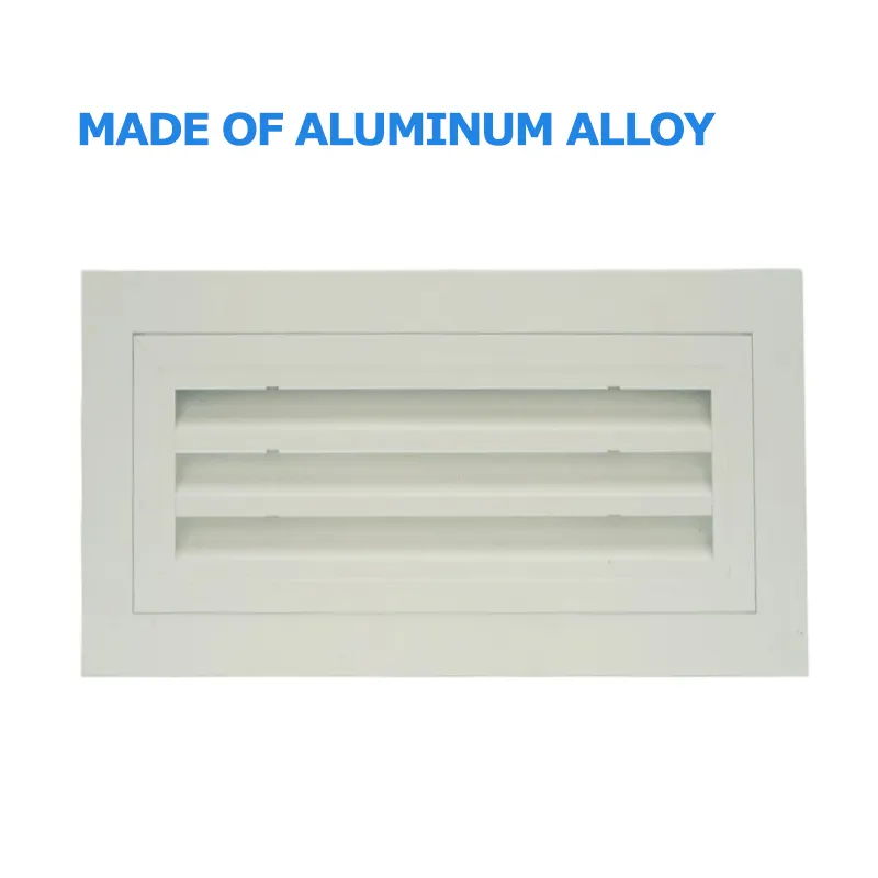 Louvered Return Air Grille Factory Price Aluminum Alloy 3