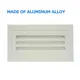 Louvered Return Air Grille Factory Price Aluminum Alloy 3