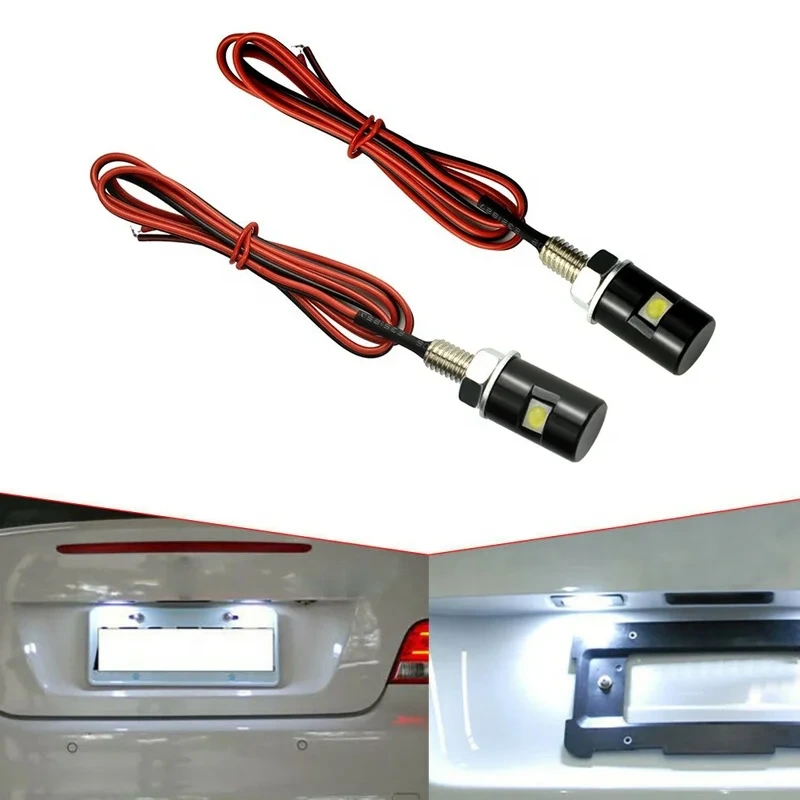 Lampu Plat Nomor LED 12V untuk Mobil, ATV, UTV, Truk Mini 1