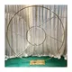 Gold Wedding Backdrop Wedding Decoration Prop - - WENDING 2