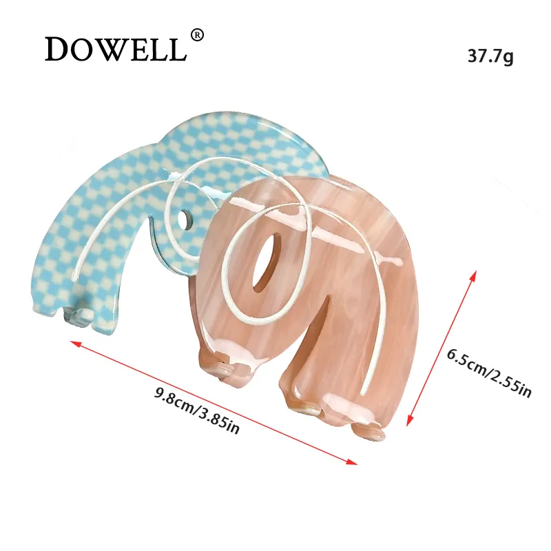 Acetate Claw Clip Girls' Hair Accessary by Dowell 3