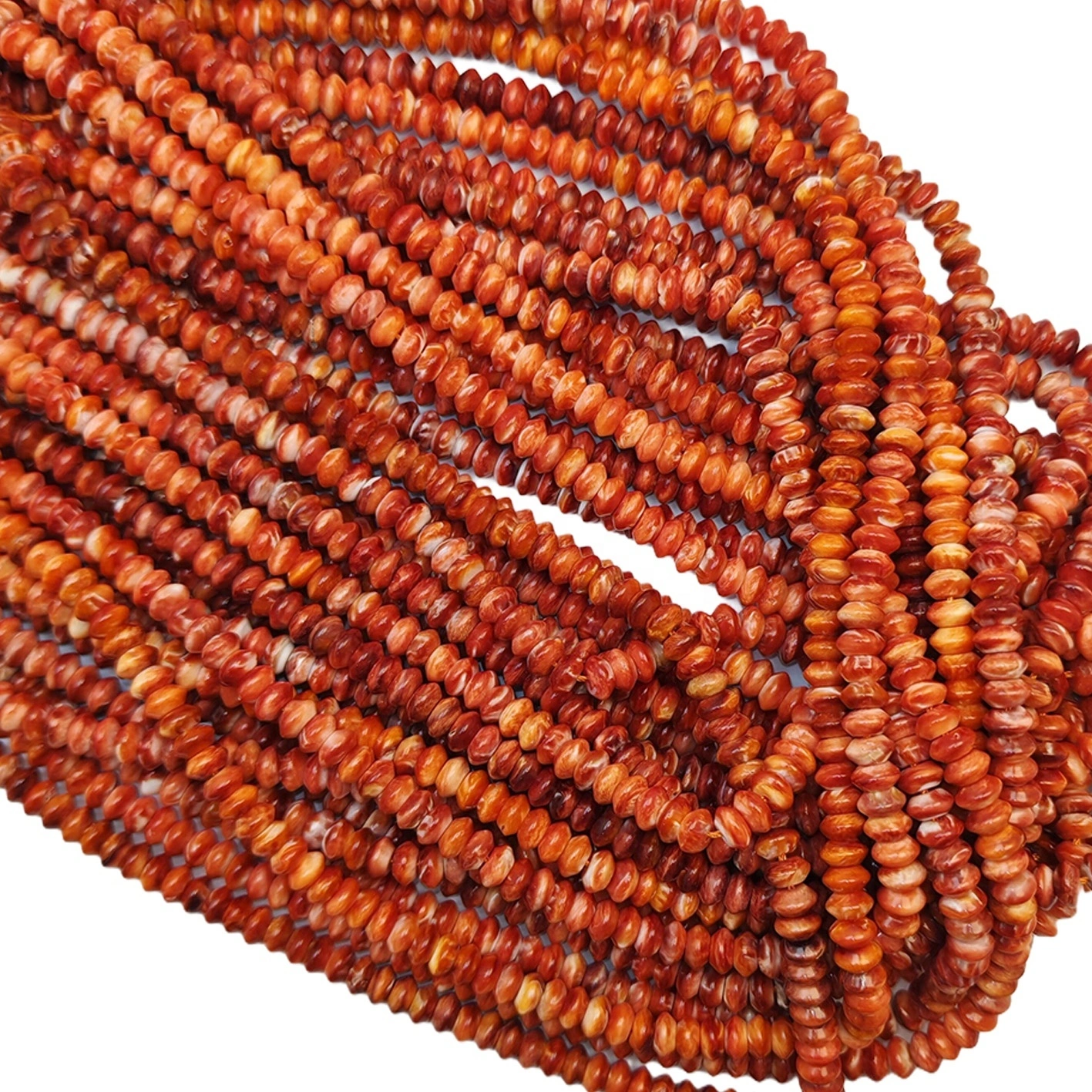 6mm Spiny Oyster 16inch Making Different Jewelry Gift For Women And Mom Atmosphere Beads Roundle Shape Beadwork Design 1