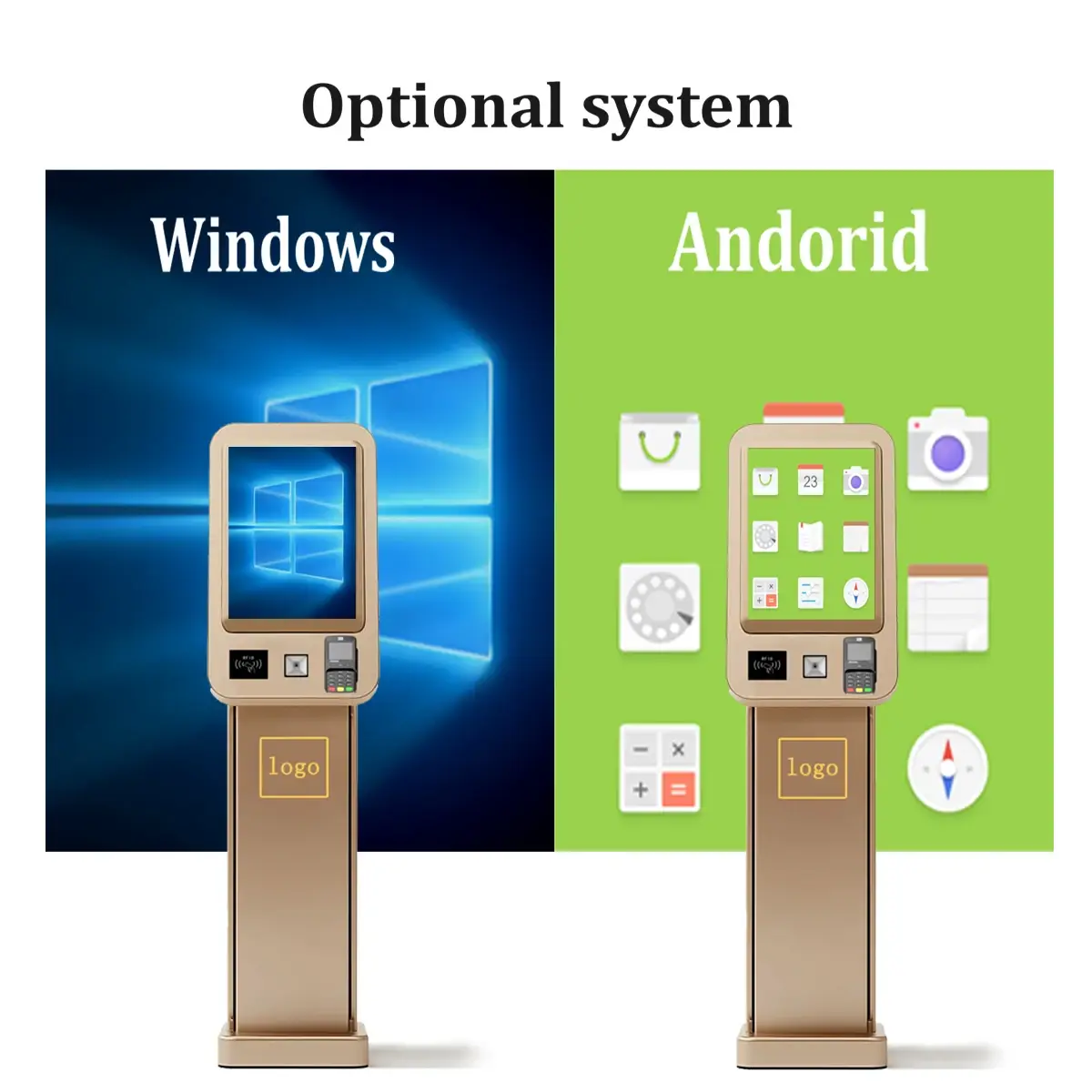 Information Kiosk for School Campus Multi-Language/Customized by E-Star 4