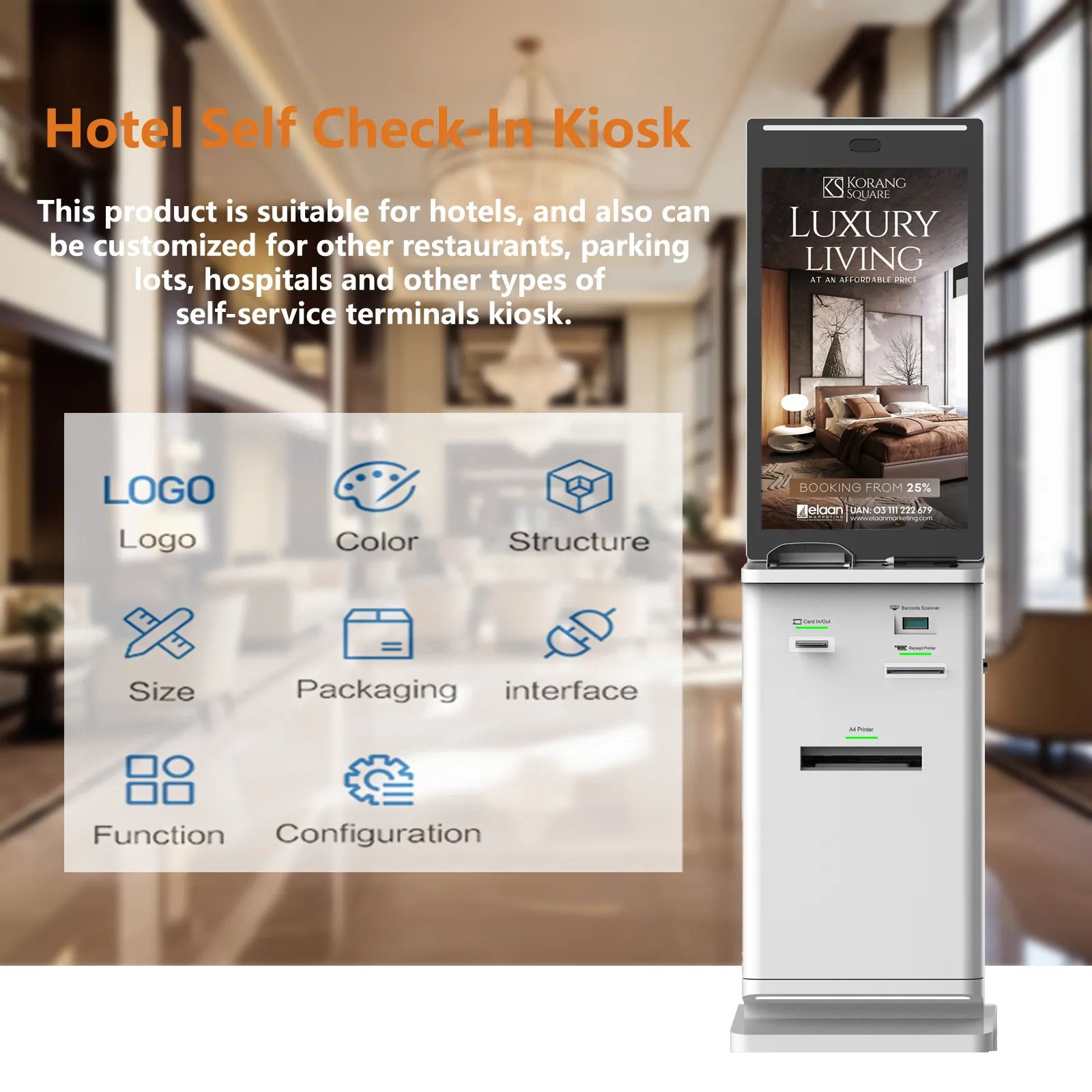 Parking Lot Payment Kiosk Windows/Android - - E-Star 5