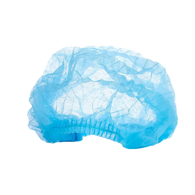 Disposable Protective Medical Hair Clip Cap Nonwoven Bouffant Caps Hair Net Mob Cap 1