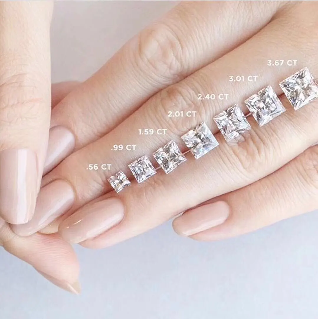 Provence Fine Jewelry Engagement Wedding Rings Women Pt950 Vvs Clarity Moissanite Diamond Rings For Women Men Gifts 1