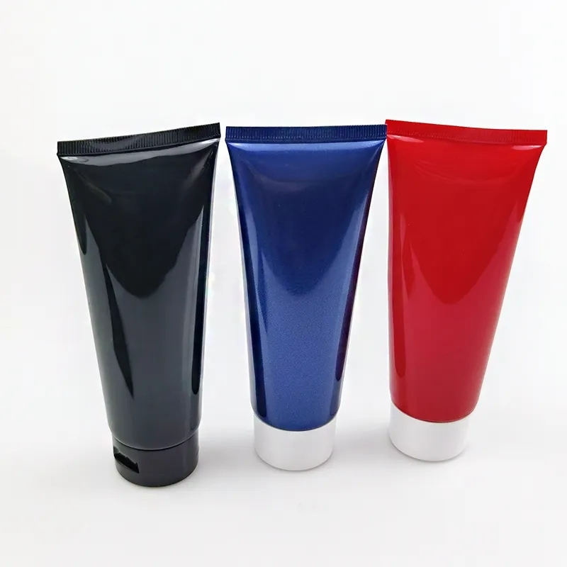 Custom Transparent Empty Eco Friendly Biodegradable Plastic Pe Hand Cream Body Lotion Soft Cosmetic Packaging Squeeze Tube 1