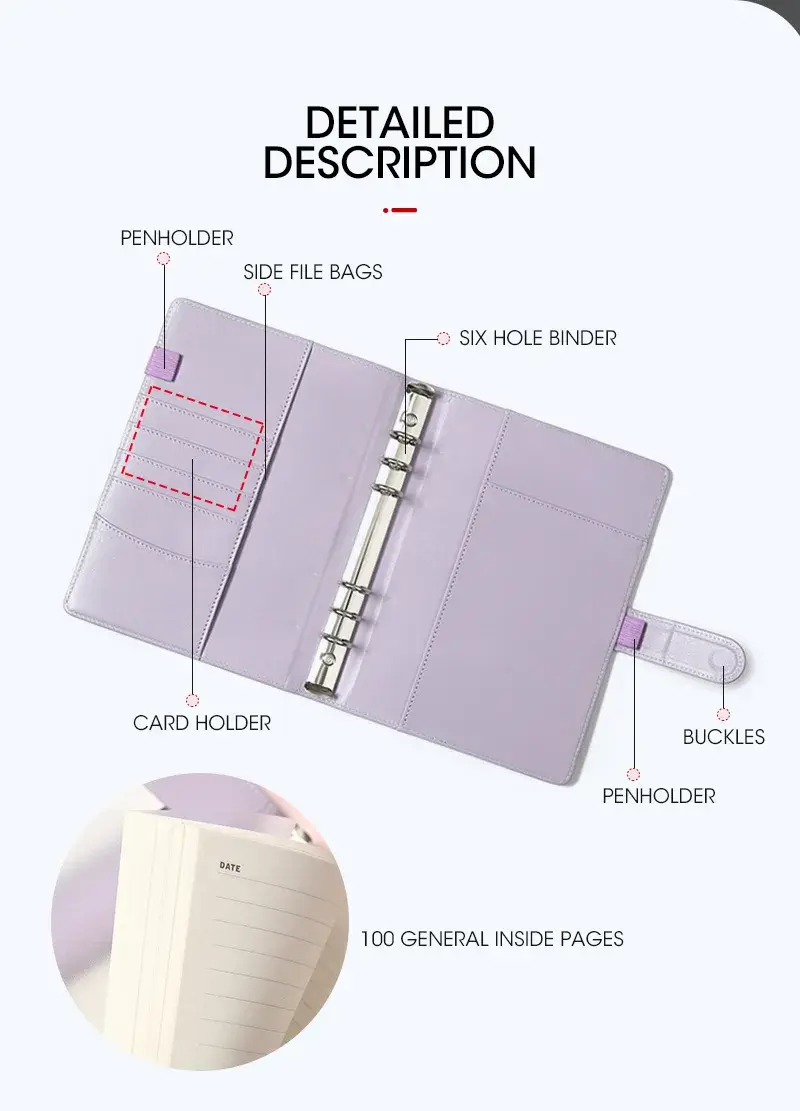 JiayuanET Writing Pad Price Loose Leaf Notebookelegant 3