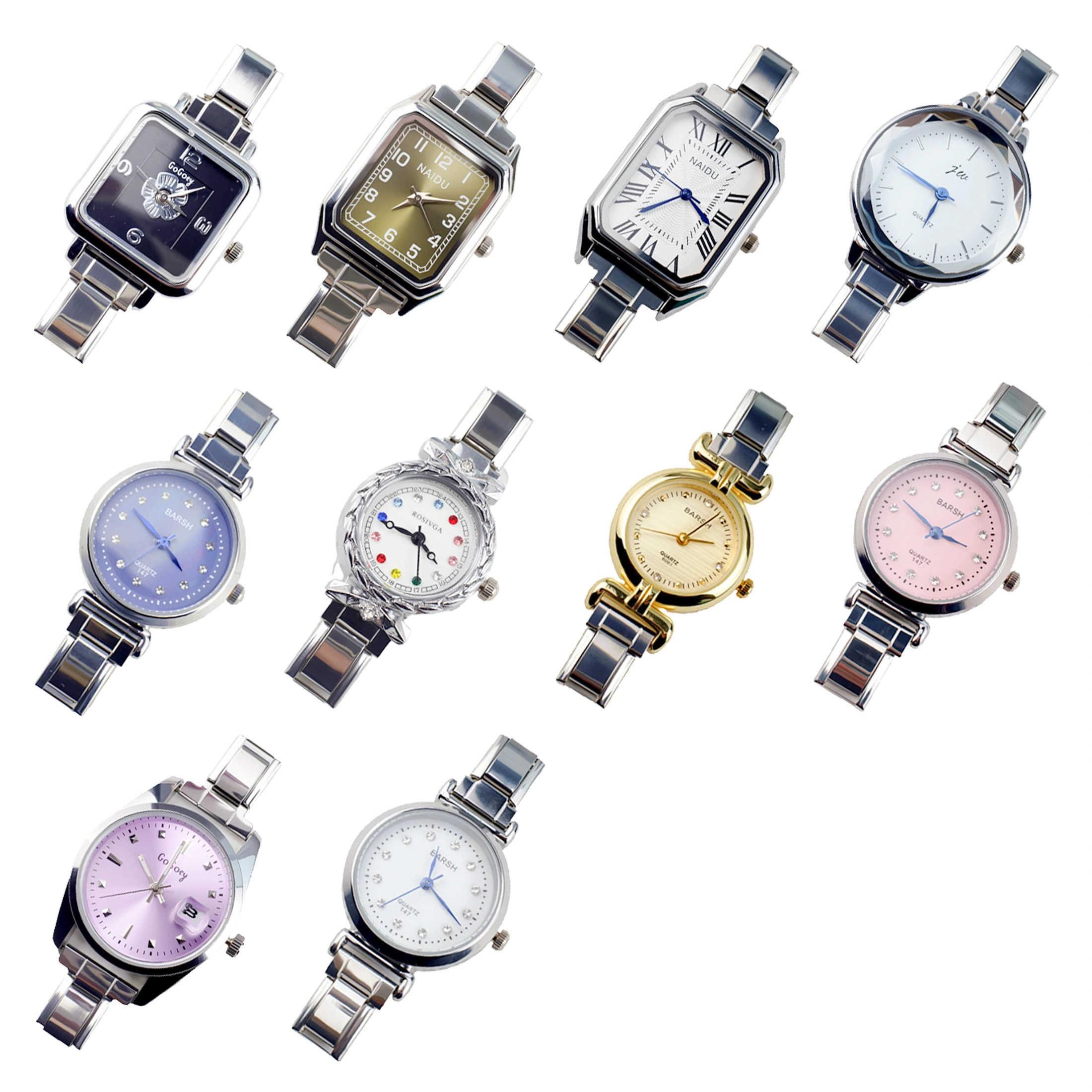 Manufacturer Wholesale Simple And Fashionable Italian Charm Bracelet Diy Quartz Watch Beautiful Watch For Man And Women 1