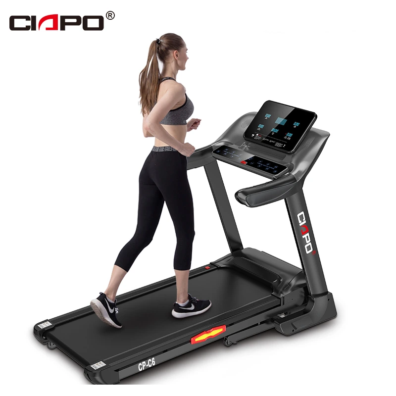 Ciapo C6折りたたみ可能なトレッドミルランニングマシン最大黒い白い梱包オフィスカラーウェイトオリジンタイプサイズエリアトレッドミル 1