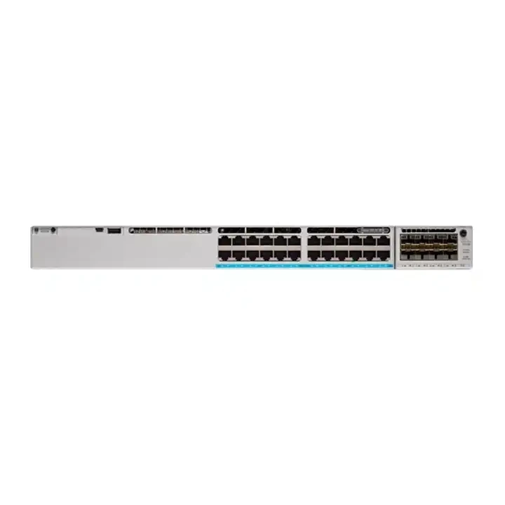 C9300-24S-E 9300 Series 24 Ports Sfp Modular Uplink Network Switch For Cis Co 1
