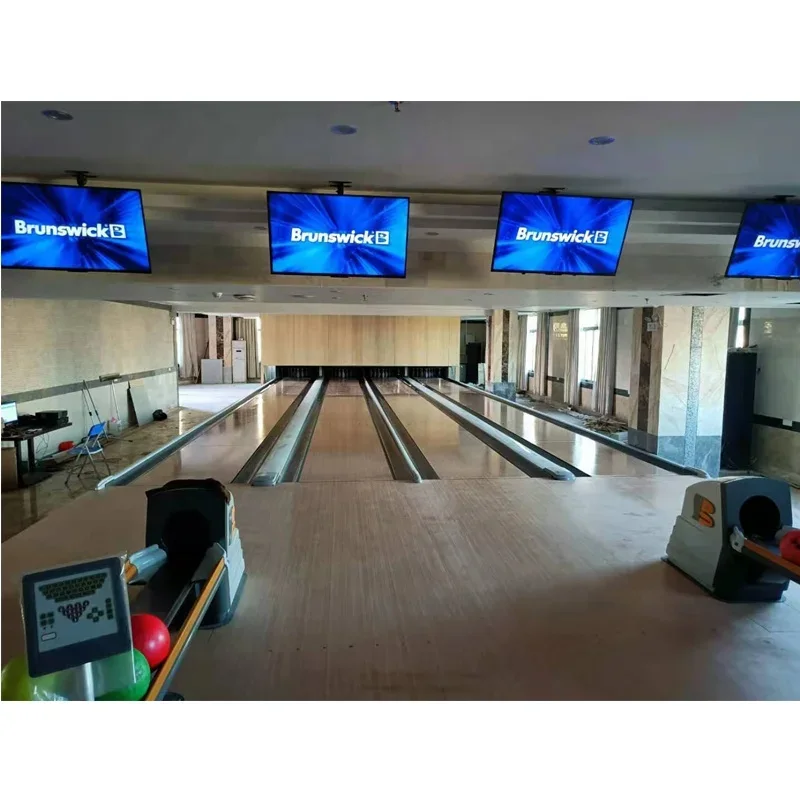 حار بيع حارة البولينج المستخدمة الأصلية في Brunswick مع Pindeck 2nd Hand Anvilane 1