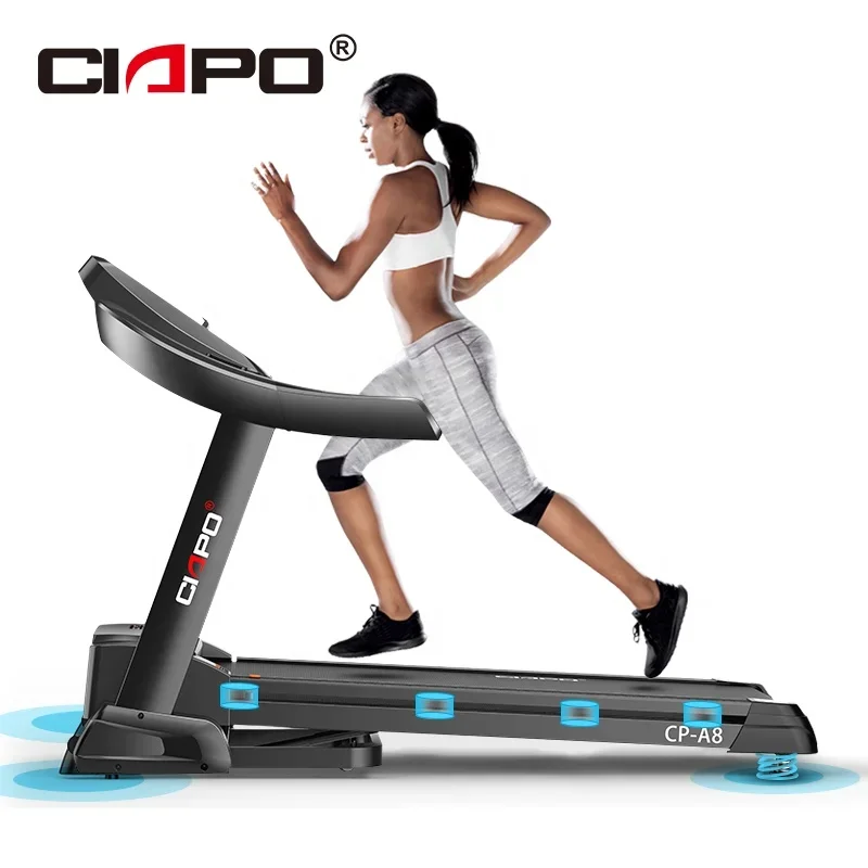 CIAPO CP-A8 도매 전기 런닝 머신 스포츠 폴딩 피트니스 트레드밀 상업용 런닝 머신 1