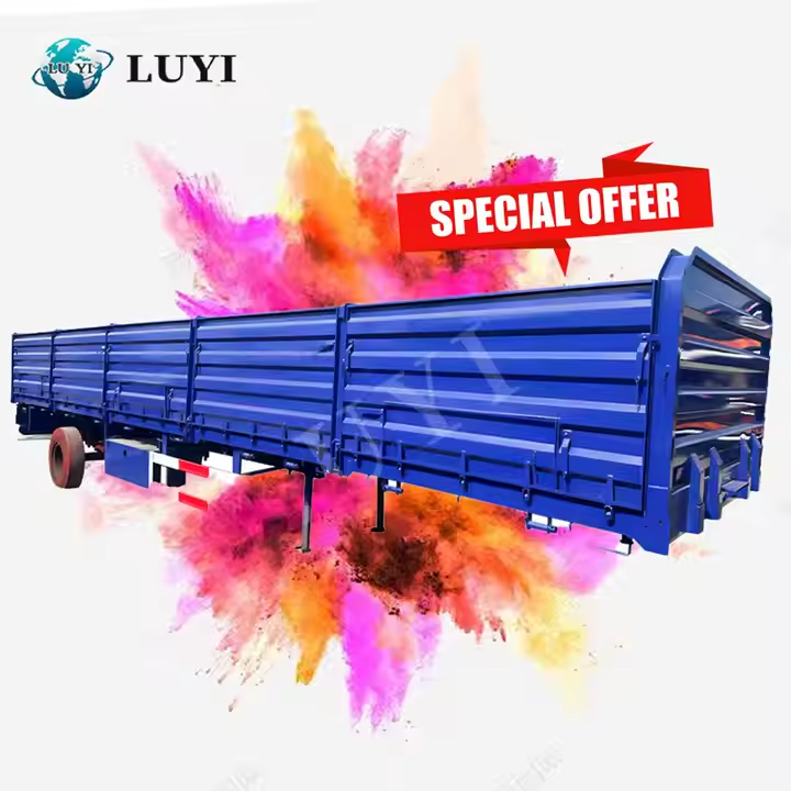 Side Wall Semi Trailer Truck | LUYI 1