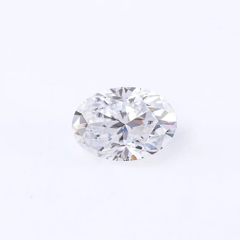 Pass Diamond Tester Stones en vrac de haute qualité Moissanite Coupe ovale D Couleur VVS1 Soyez réel bijoux Diamond Loose Stone Moissanite 1