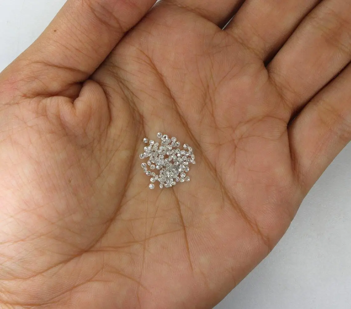Melee Round Brilliant Cut Small Size Def HPHT Lab Grown Vvs Melee diamond Loose Diamond 3mm 1