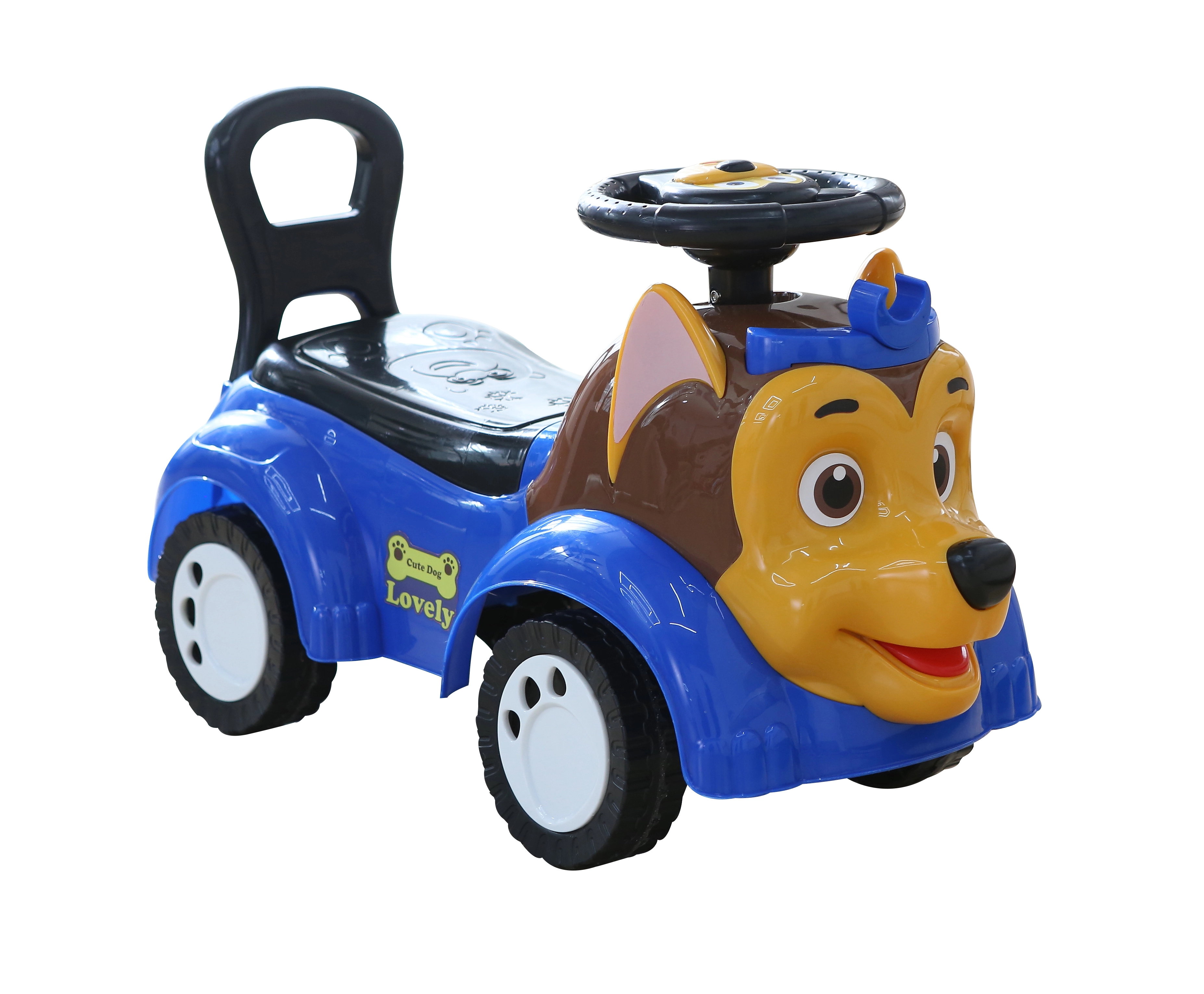 Voiture à pousser avec musique pour animaux, nouveau pied de bébé au sol 1