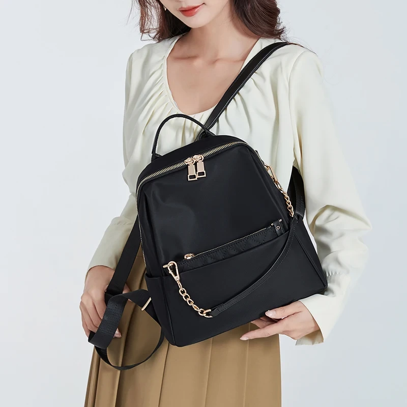 2024 Fashion Oxford Collage Handbag Customized Logo Travel Shoulder Bag For College Students. 1