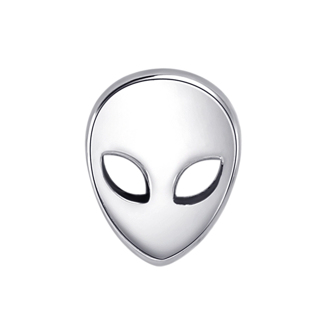 Eternal Metal Astm F136 Titanium Threadless Ends Aliens Shape Tops Labret Piercing 1