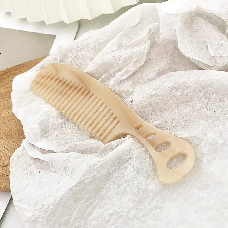 Dowell Korean Vintage Anti Static 4mm Acetate Hair Comb Thickened Comb 1