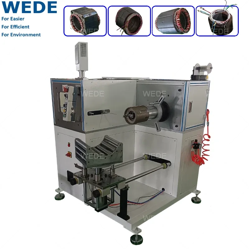 Horizontal Stator Coil Lacing Machine Thread Machine 1