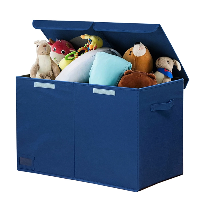 Collapsible Children Baby Kids Toy Storage Boxes - Eco-Friendly Fabric Organizer 1