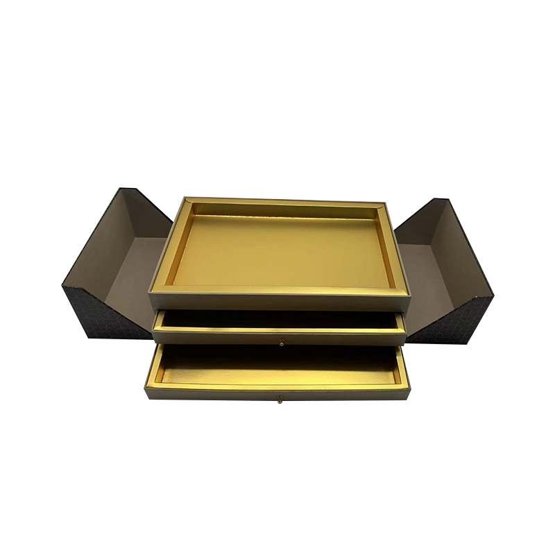 Luxury Magnetic Drawer Gift Box Custom Paper Cardboard Packaging Elegant 1