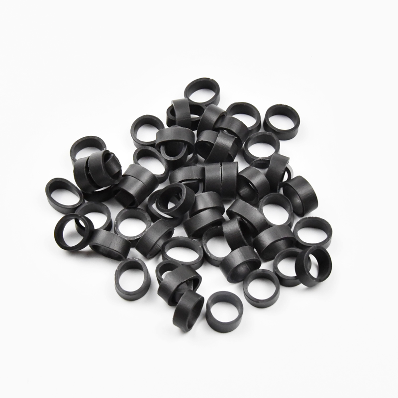 Black Rubber Band Supplier - Custom Logo Small Pigeon Elasticity Products 1