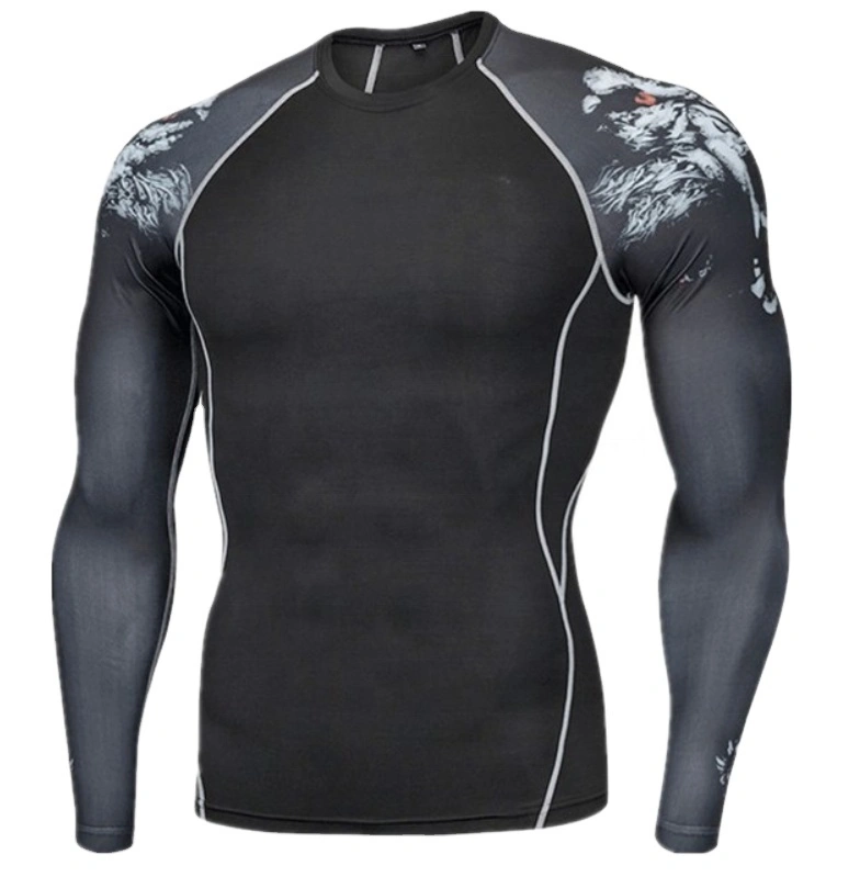 Custom Sublimation Compression MMA Rashguard 1