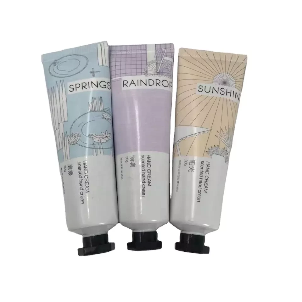 30g Hand Cream Hose Facial Cleaner Plastic Tube Cream Cosmetic Aluminum Plastic Squeeze Tube 1