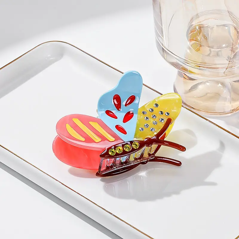 Acetate Claw Clip Colorful - - Dowell 5
