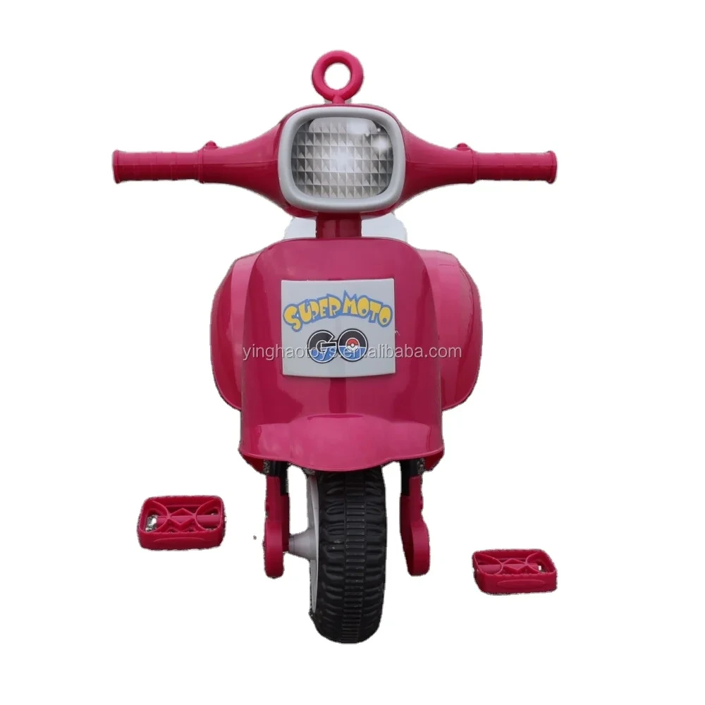 Stijl Push & Pedaalrit op auto-driewielerfiets voor kinderen 1