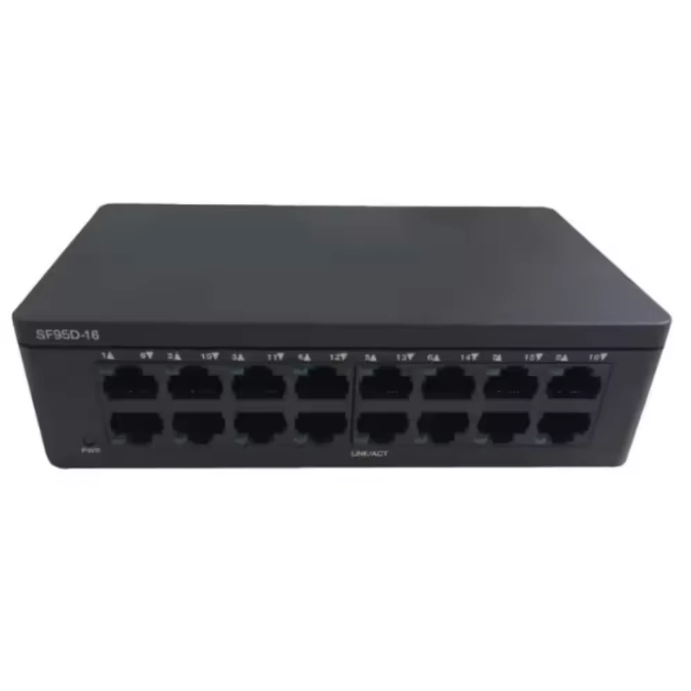 SF95D-16-CN small business 16 Port 10/100 Desktop Switch 1