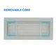 Louvered Return Air Grille Factory Price Aluminum Alloy 4