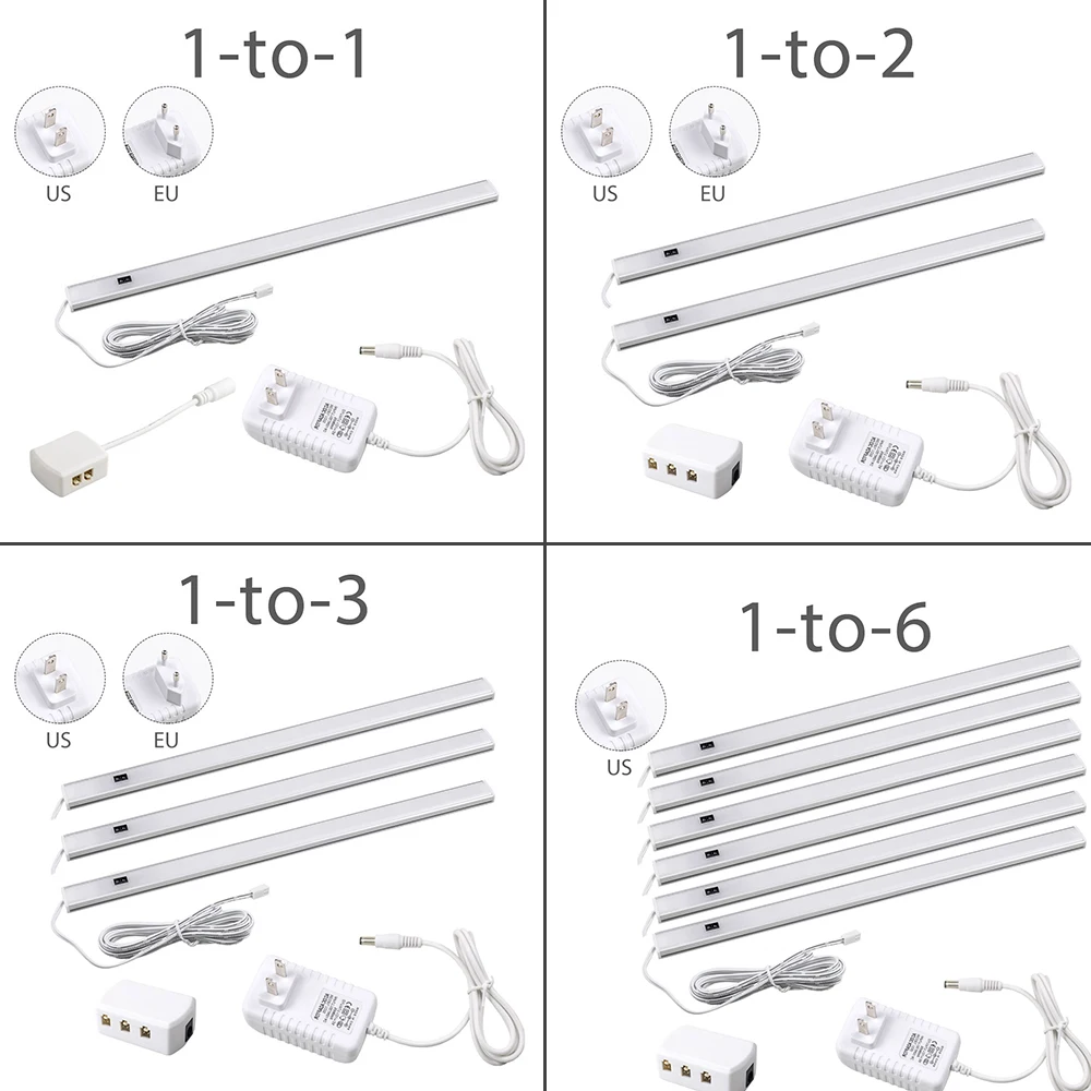 12V استشعار الحركة معرض المجوهرات LED ضوء الخزانة 8