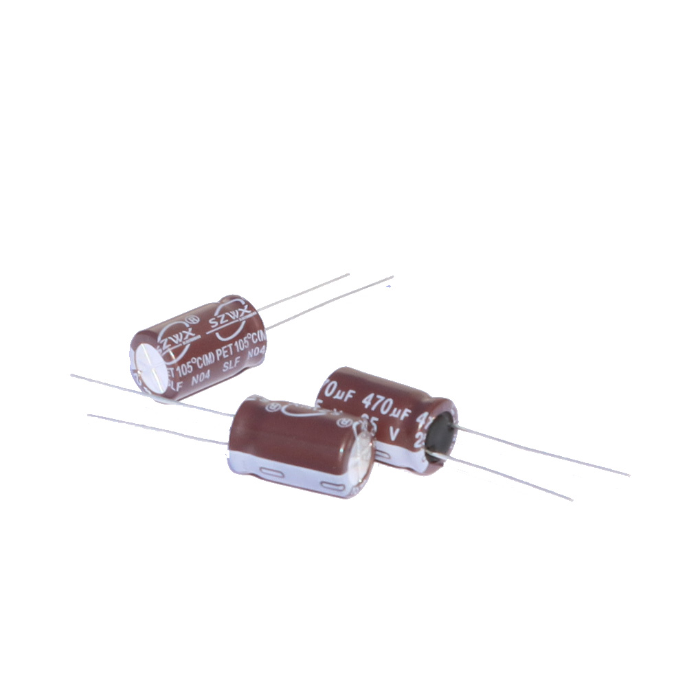 Capacitor de chumbo radial 1uf10uf100uf1000uf, 10v,16v,25v,50v,100v capacitor eletrolítico de alumínio para indústria de luzes led 4