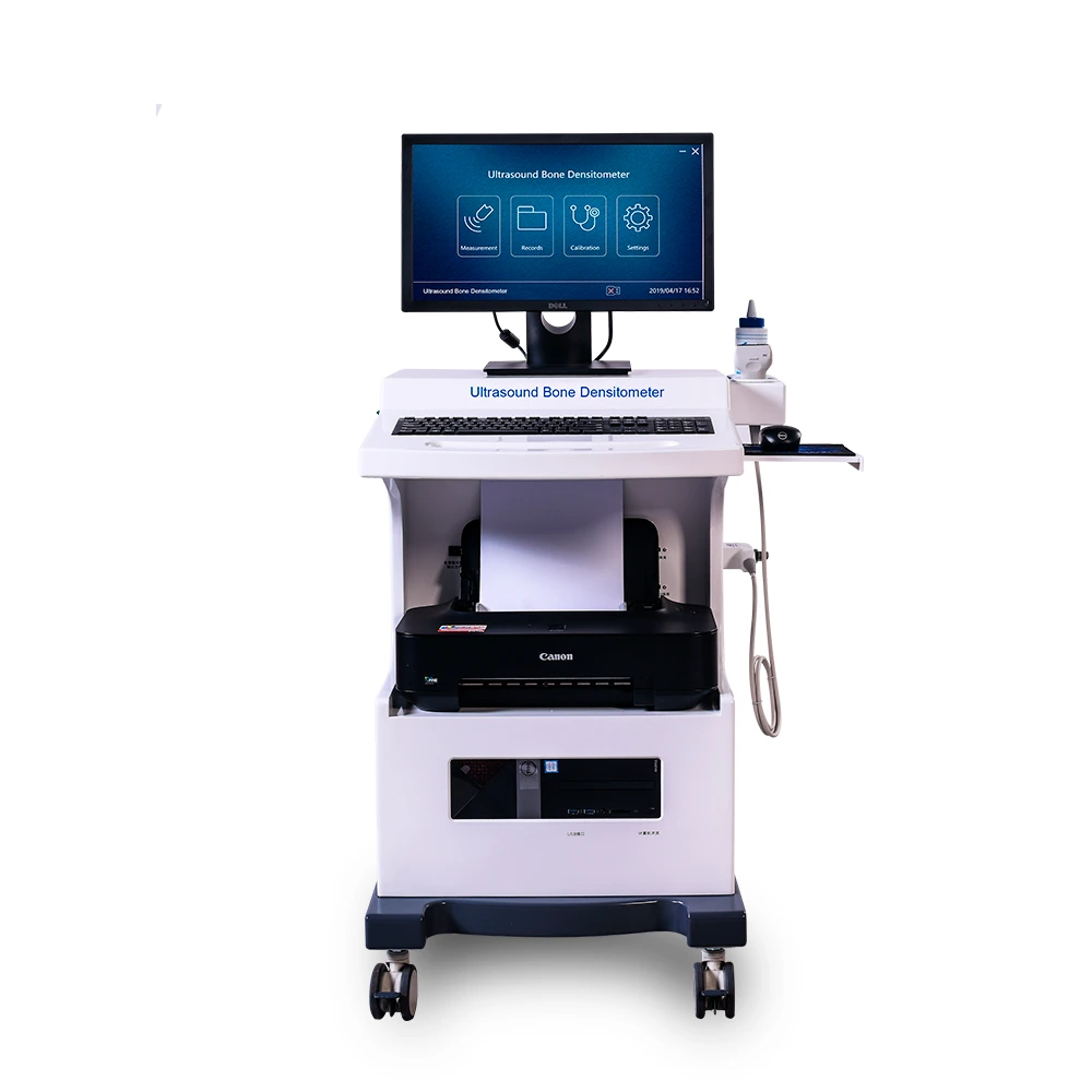 Ultrasound Calcaneus Bone Densitometer Portable Trolley X-ray Absorptiometry | INNORKOM 1