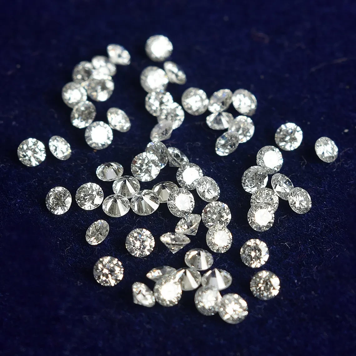 Provence Jewelry Customized Loose Moissanite DEFGH Color Lab Created Diamond 4.5mm 1