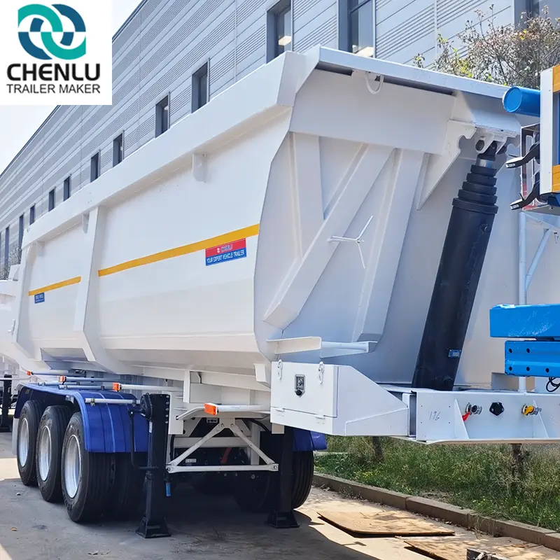 Safe to Use Tipper Semi Trailer From China 7