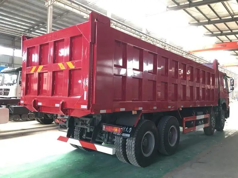Sinotruk New Howo 8x4 Left-hand Drive Dump Truck for Cheap Sale-1 2