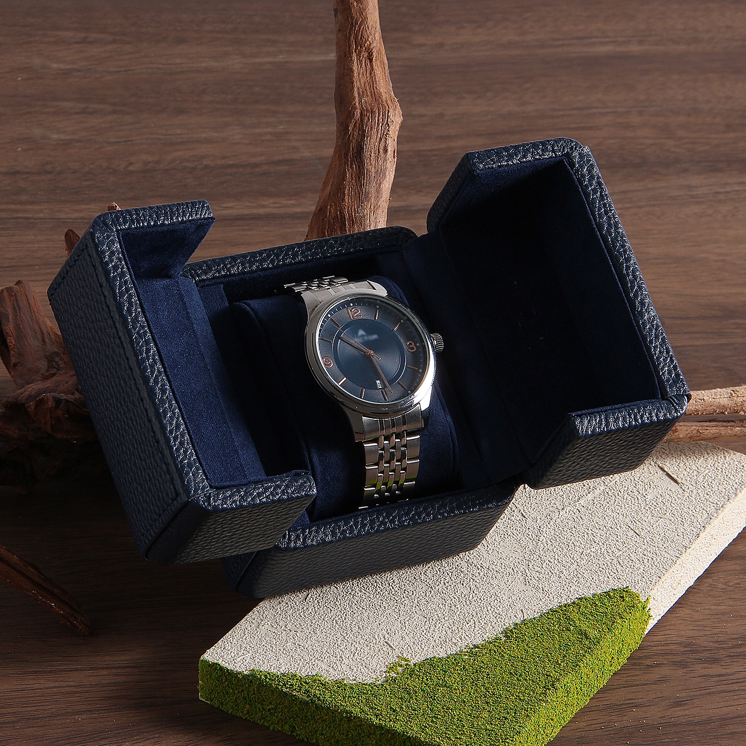 Custom Handmade Leather Watch Box for Luxury Watch Collection Gift 1
