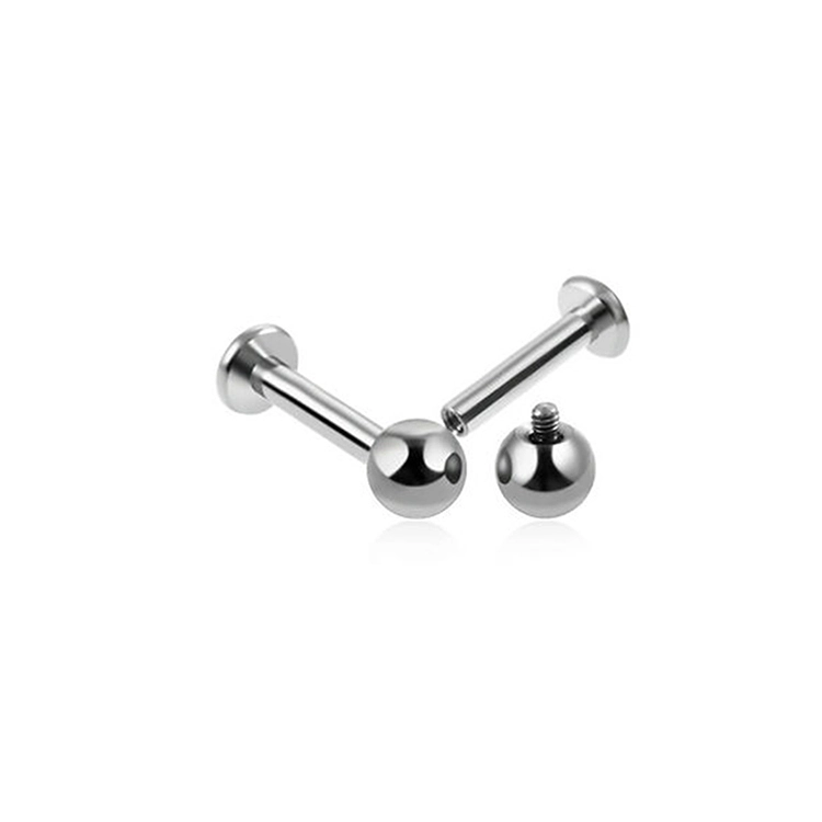 Eternal Metal Astm F136 Titanium 16g Internally Threaded With Solid Ball Laret Tragus Piercing Body Jewelry 1