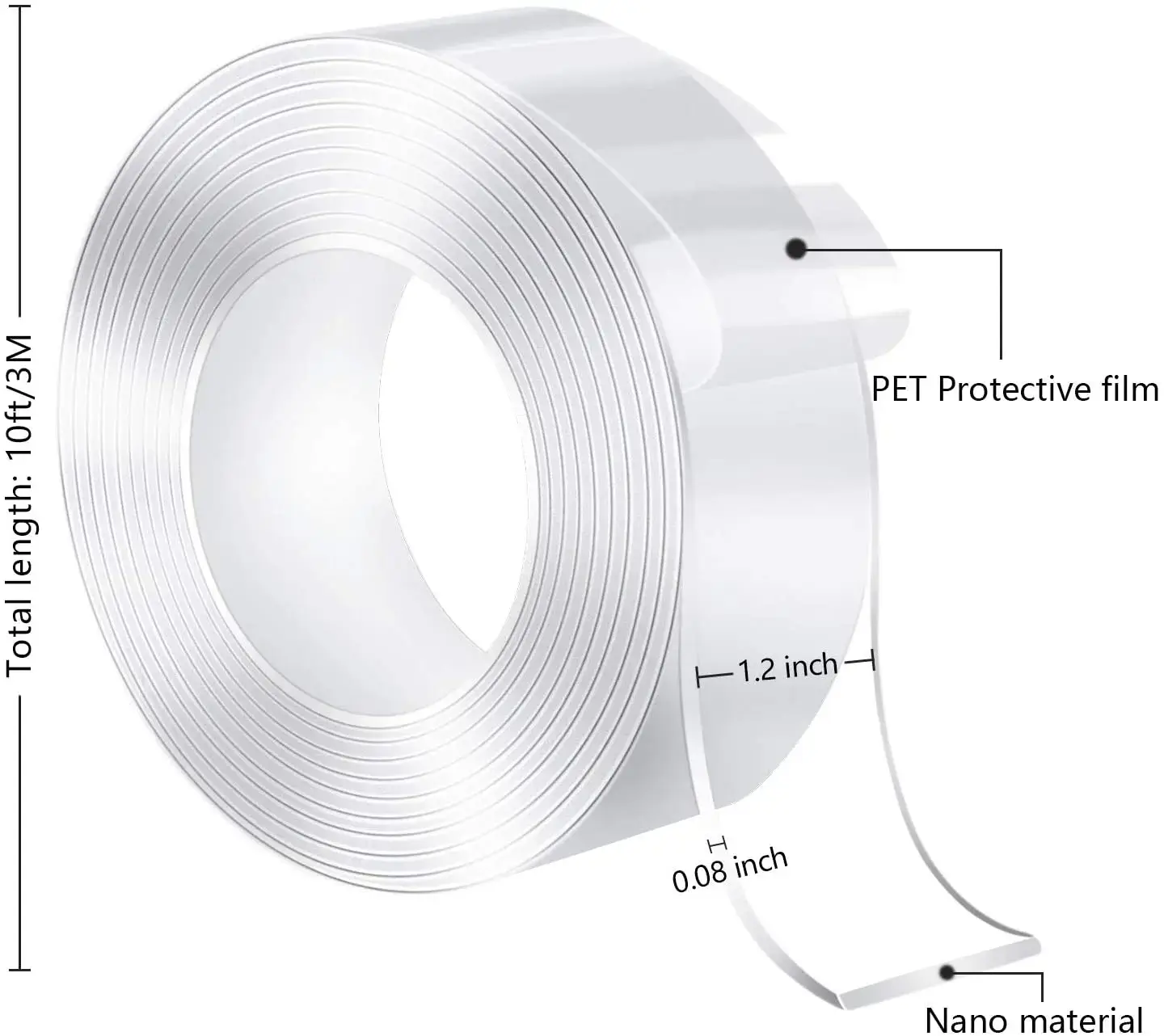 Nano Glue Tape Acrylic by YiFa Tape 2