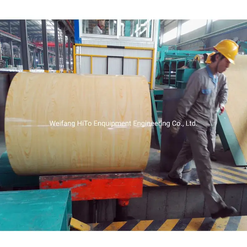 Bulk Buycolour Coating Line Specification HT-CCL-1250 Coating Production Line 7